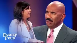 This is what she'd do if he shook her hand after a date... | Family Feud