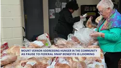 Mount Vernon addresses hunger in community amidst looming SNAP benefits pause