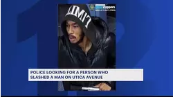 Police release photos of man wanted for Crown Heights slashing