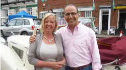 Kirsty Wark and Alastair Stewart