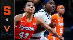 Syracuse vs. Virginia Women's Basketball Highlights (2021-22)
