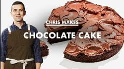 Chris Makes Easy Chocolate Cake