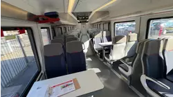 Work tables and free WiFi? CT's new trains have them, but not everybody will see them