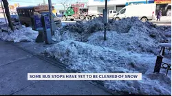 Mayor says sheltered bus stops cleared; regular bus stops still buried
