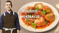 Chris Makes Meatballs