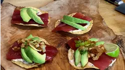 Tuna Tostada