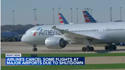 Flight cancellations begin at Chicago airports as FAA reduces capacity