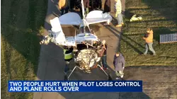 2 injured after small plane crashes in west suburbs: Officials