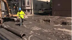 Water main break in Hoboken prompts urgent repairs and road closure on 4th Street