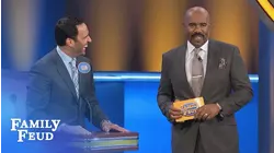 Sorry honey, this #2 is MORE IMPORTANT than YOU! | Family Feud