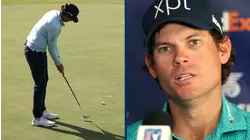 Adam Schenk tinkers with putting stroke during Round 3 at Butterfield Bermuda