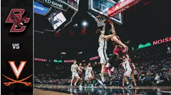 Boston College vs. Virginia Men's Basketball Highlights (2021-22)