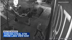 VIDEO: Thieves steal ATM from Wrigleyville North bar
