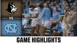 Wofford vs. North Carolina Women's Basketball Highlights (2022-23)