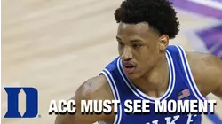 Duke's Wendell Moore Caps Blue Devils' Hot Start With Reverse Layup And-1 | ACC Must See Moment
