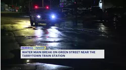 Water main break disrupts businesses near Tarrytown train station