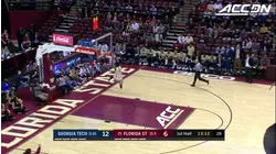 Georgia Tech vs. Florida State Basketball Highlights (2018-19)