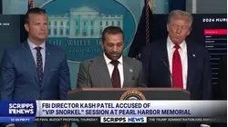 Emails show FBI Director Kash Patel's Hawaii trip included 'VIP snorkel' at a Pearl Harbor memorial