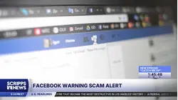 Receive a warning from Facebook about your account? It's likely a scam