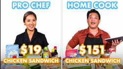 $151 vs $19 Chicken Sandwich: Pro Chef & Home Cook Swap Ingredients