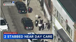 Police investigating double stabbing near day care in Philadelphia's Germantown section