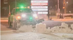 Winter storm warnings as snow and ice cause travel chaos