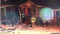 12 firefighters hurt after explosion during house fire in Salisbury