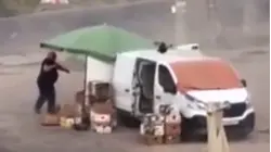 Video Shows Man Being Chased by Suspected Russian Drone