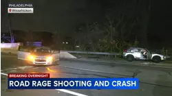 Police search for suspect in possible road rage shooting in Manayunk