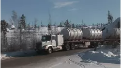 Into the Whiteout -- Ice Road Truckers