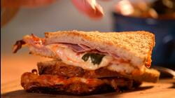 Dinnertime Soup Sandwhich