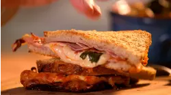 Dinnertime Soup Sandwhich