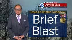 Wake-Up Weather: Brief blast of cold