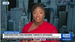 Afghan migrants ordered to report to ICE on Christmas, New Year's Day