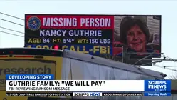 Nancy Guthrie ransom deadline looms as urgent search continues