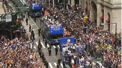 Man slashed in the neck during Knicks championship parade