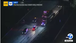 Deadly crash shuts down southbound lanes of 101 Freeway in East Hollywood