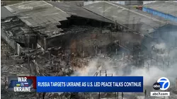 Russia targets Ukraine as US-led peace talks continue