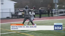 FIRE THE CANNON: Joel Barlow, Newtown score big gridiron wins on Halloween night