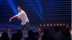 Michelle Wolf, Matt O'Brien, Matteo Lane and Steve Rannazzisi