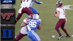 Virginia Tech vs. Duke Condensed Game | 2020 ACC Football