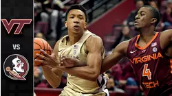 Virginia Tech vs. Florida State Men's Basketball Highlights (2021-22)