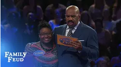 D'Juana and Bre goin' for that MONEY! | Family Feud