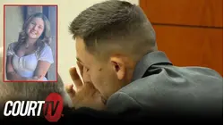 Accused Killer BAWLS as Police Tell Him Girlfriend Died
