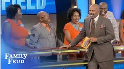 THIS MAN sure MEASURES UP! | Family Feud