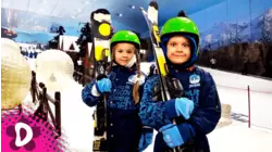Diana and Roma's Ski Park Adventure!