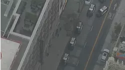 LAPD swarms downtown apartment building over report of woman with rifle