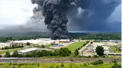 West Virginia warehouse fire contained after raising public health concerns