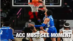 Duke's Paolo Banchero Slams Then Screams | ACC Must See Moment