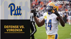 Pitt's Defense Dominates Virginia